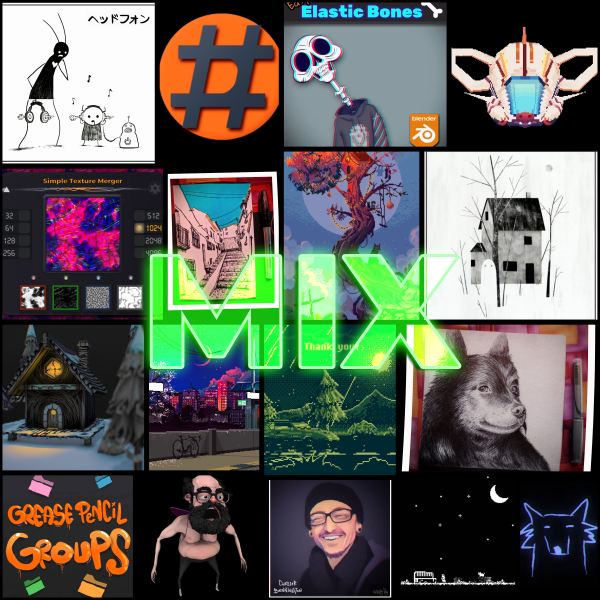 A mix of my work